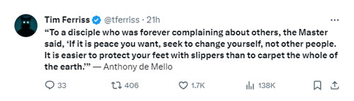 twitter post